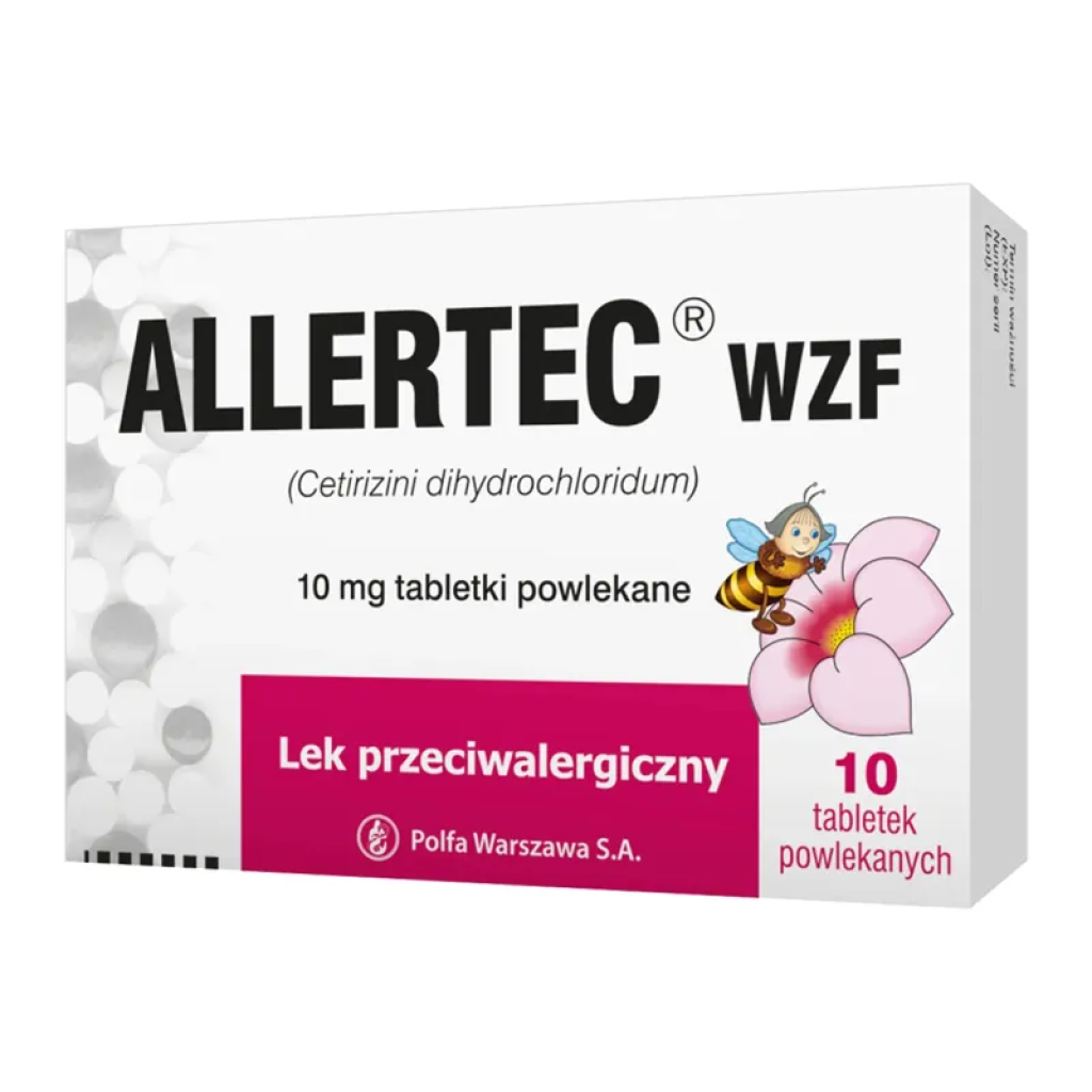 Allertec WZF 10mg 10 tabletek