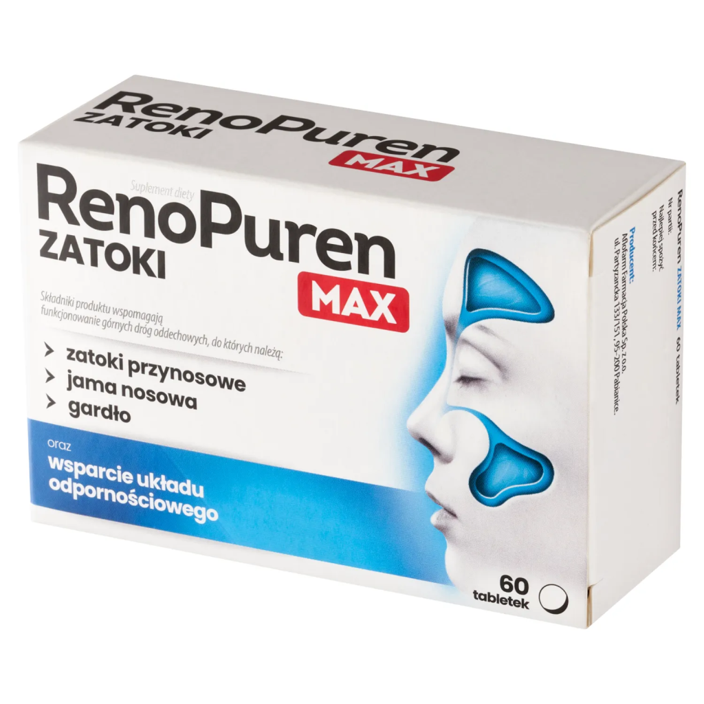 RenoPuren Zatoki 60 tabletek
