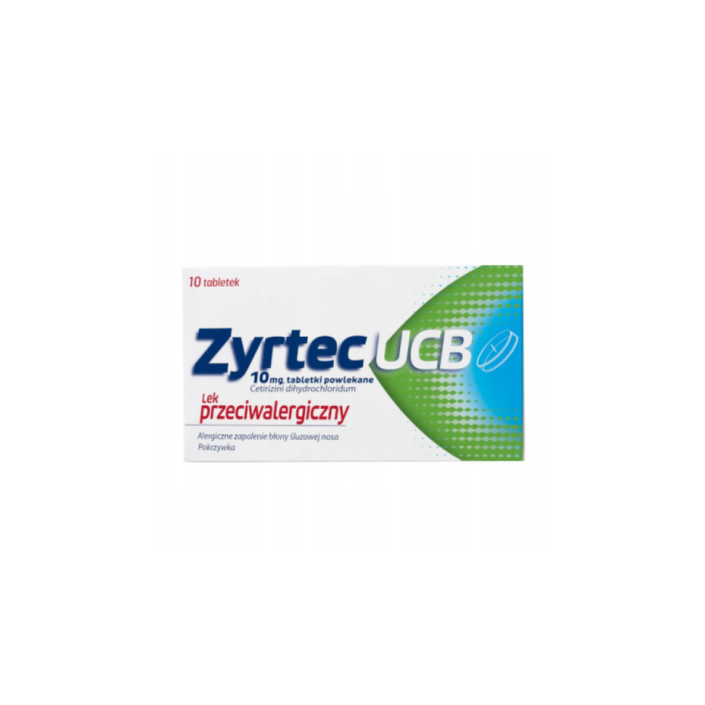 Zyrtec 10 mg x 10 tabl