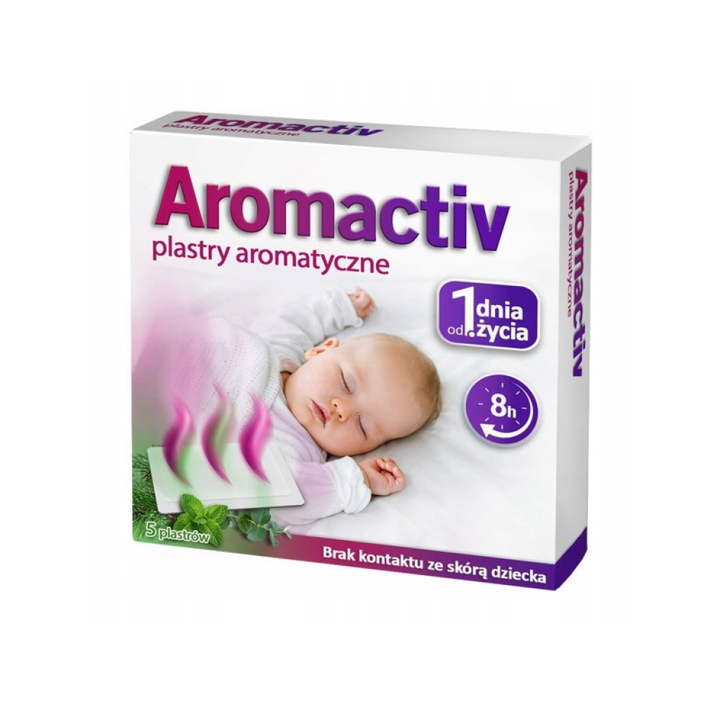 AROMACTIV + Plastry, 5 sztuk
