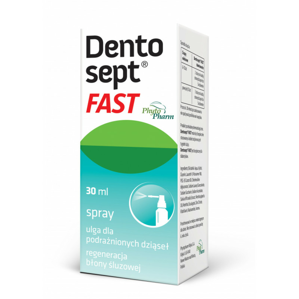 Dentosept Fast Spray 30ml Phytopharm