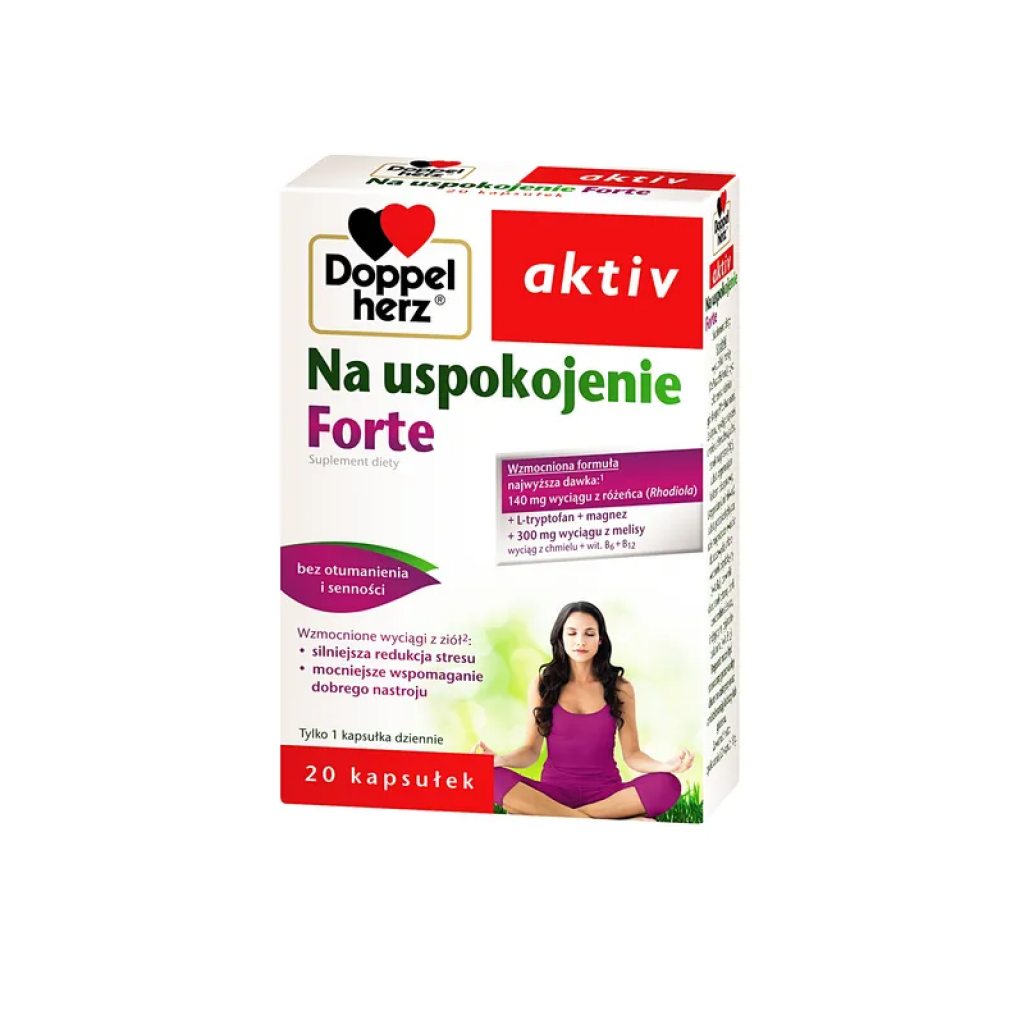 Doppelherz aktiv Na uspokojenie Forte 20 kapsułek