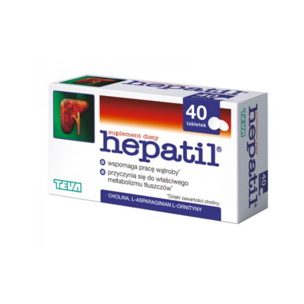 Hepatil 40 tabletek
