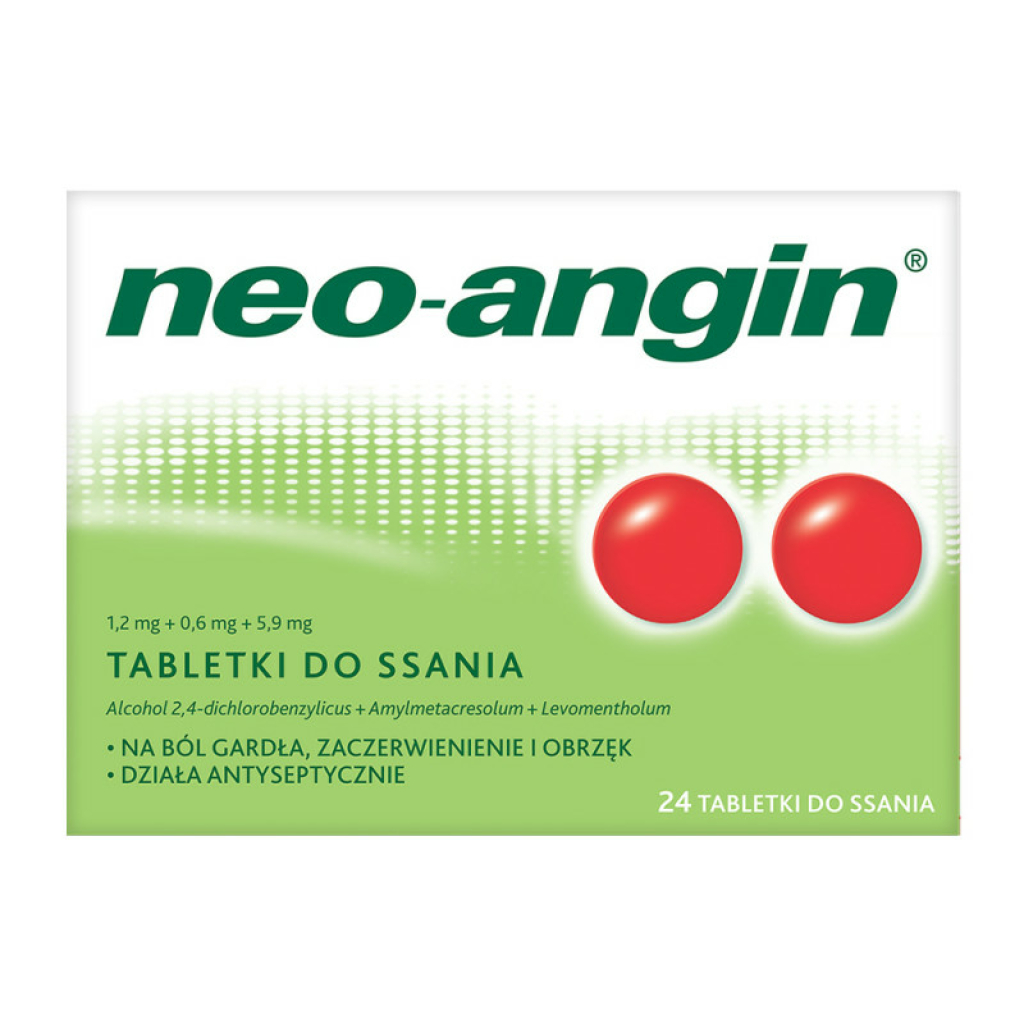 Neo-Angin 24 tabletki do ssania
