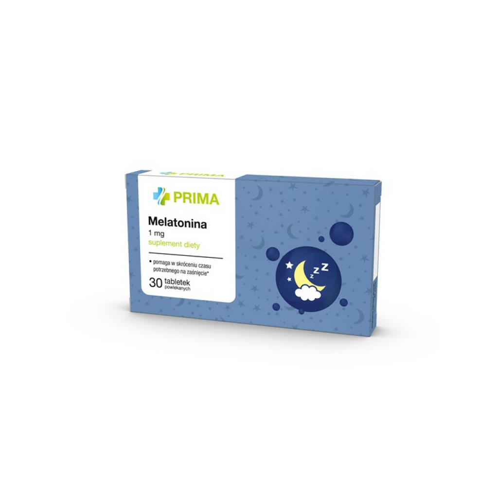 PRIMA Melatonina 1mg 30 tabletek