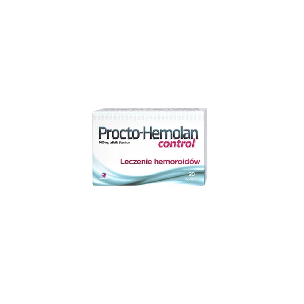 Procto-Hemolan control 1000 mg tabletki x 20 szt