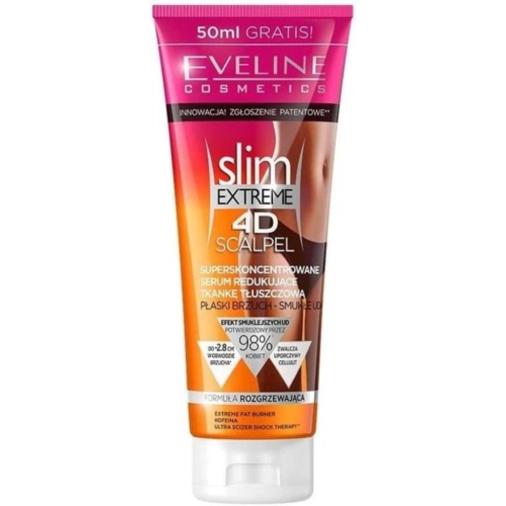 EVELINE Slim Extreme 4D Superskoncentrowane serum redukujące tkankę tłuszczową 250 ml