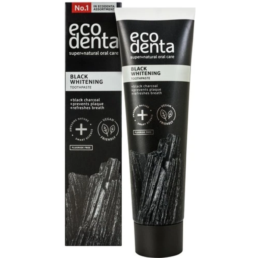 ECODENTA Black Whitening Wybielająca pasta do zębów 100 ml