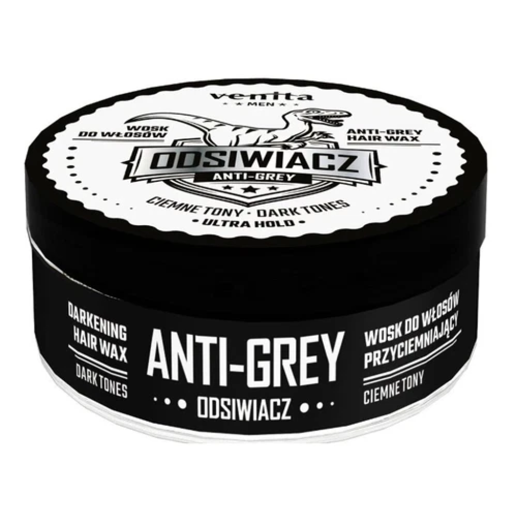 VENITA Men Wosk przyciemniający do włosów siwych - ciemne tony 75g